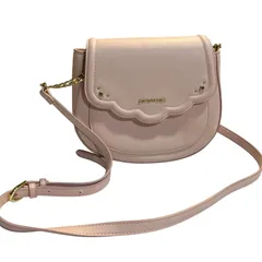  Samantha Vega サマンサベガ シェル ショルダー バッグ ピンク レディース【ZK53】