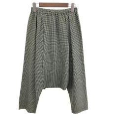 美品】ハウスオブロータス 人気 ギンガムチェック サルエルパンツ