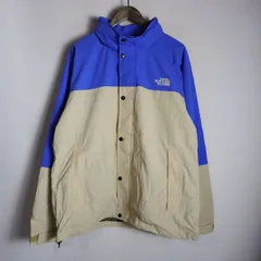 美品 THE NORTH FACE ザノースフェイス HYDRENA WIND JACKET ハイドレナ ウィンド ジャケット ウインドブレーカー NP72131 青茶XL 706P★4