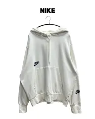 (4XL) NIKE ヤニス プルオーバー バスケットボール フードTシャツ 白