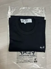 PLAY コム・デ・ギャルソン ブラック ハート 半袖 Tシャツ