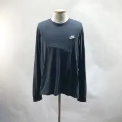 ナイキ メンズ 長袖Tシャツ スリーブ ブラック XL ヴィンテージ