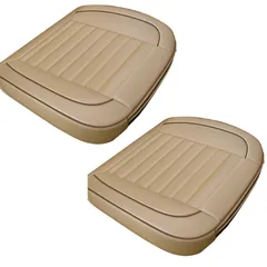 カーシート ドライビングシート 車用シート シートカバー 座面 クッション 座席カバー 運転席 BLANC 助手席 軽自動車 普通車 TIGRE 内装 汎用 ベージュ