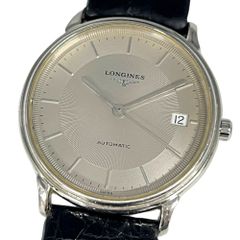 美品】ロンジン 自動巻き【994 4201】デイト ブルー【稼働品】メンズ 