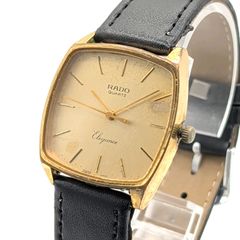 江*戸様 RADO Elegance Quartz 腕時計 ゴールド - メルカリ