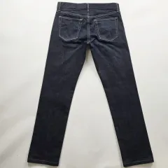 ユニクロ デニム ズボン 約ストレッチ セルビッジ サイズ31 R4203