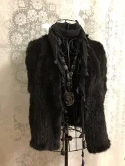 ヴィンテージ ファー ベスト