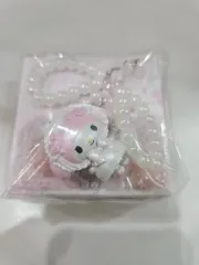 サンリオ 白フリル ストラップ マイメロディ