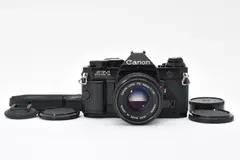 6206 【良品】 Canon Ae-1 Program Black Slr Film Camera New Fd 50mm