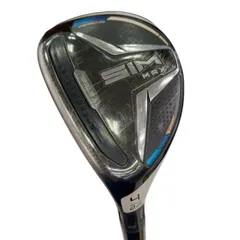 【中古】 テーラーメイド SIM MAX U4 レフティ ユーティリティ UT リシャフト (フレックスその他) メンズ 男性用 左利き レフティ 左用 Dランク ゴルフクラブ