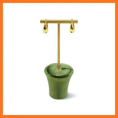 【新品】 Yinbeini ベルベット T字型 ピアススタンド 6色 イヤリング ジュエリー展示 アクセサリー整理 0