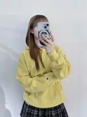 チャンピオン リバースウィーブ レモン スウェット フーディー