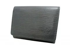 ルイヴィトン カードケース エピ 名刺入れ アンヴェロップ・カルト ドゥ ヴィジット M56582 ブラック 黒 ノワール 二つ折り ＬＶ ビトン LOUIS VUITTON ルイ・ビトン ルイ・ヴィトン ルイビトン