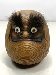 希少　だるま　達磨　陶器貯金箱　骨董　インテリア　アンティーク　ヴィンテージ雑貨　縁起物　開運グッズ A5713A06