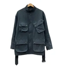 バブアー Barbour Modified International JK ナノユニバース 別注 インターナショナル スタンドカラー モーターサイクル チャコール 231MCAS053 サイズ38 ジャケット 無地 グレー 104MT-2677