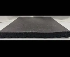 極厚　５cm　2枚セット　バーベルクッション　ジムマット　フロアマット　50cm×50cm ジム マット トレーニング 防音 防　11c03のサムネイル