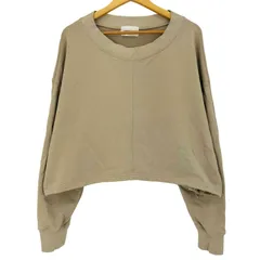 カプリシュレマージュ CAPRICIEUX LEMAGE ドロストボートネックスエット レディース FREE 