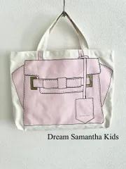 Dream Samantha Kids　ドリームサマンサキッズ　レッスンバッグ エムシュシュをデザインした柄　女の子用　ポーチ＆巾着付属　A4サイズ収納可　習い事　レッスン　おけいこ　送料込み　3407900