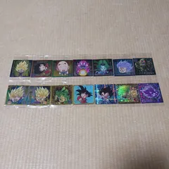 ドラゴンボール 超戦士シールウエハース超 激突の戦士たち １４枚