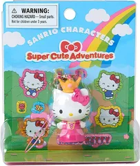 ハローキティ 385239 ストラップ＆シールセット（スーパーキュートアドベンチャーズ あこがれのマイスマホ）