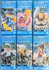 BANDAI SPIRITS ワールドコレクタブルフィギュア-WT100記念 尾田栄一郎描き下ろし 大海賊百景 大海賊百景4 全6種セット