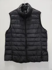 UNIQLO ユニクロ ヴィンテージ カジュアル 軽量 ダウン ベスト ブラック XL