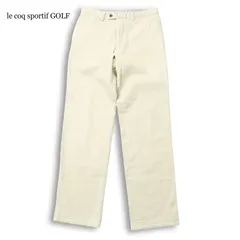 le coq sportif GOLF ルコック スポルティフ ゴルフ 通年 ロゴ刺繍★ ストレッチ スラックス パンツ Sz.79 メンズ