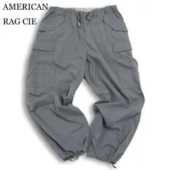 AMERICAN RAG CIE × JOHNBULL アメリカンラグ シー ジョンブル ストレッチ ウール イージー カーゴ パンツ Sz.F メンズ 灰