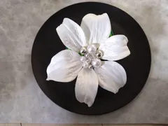 t67　髪飾り　卒業式　成人式 結婚式　着物　振袖　色打掛　ゆり　袴　シルバー