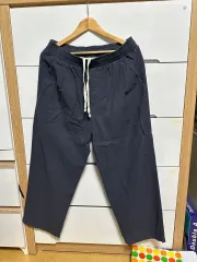 LAFUDGE STORE テイパード ワイド ワンタック リネン パンツ 2点