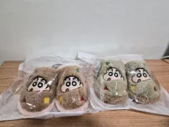 クレヨンしんちゃん キャラクター ファー ルームシューズ まとめ 2万