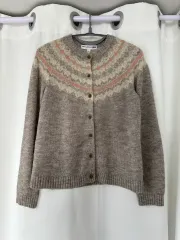 レディース UNIQLO x IINES イニース プレ ノルディック カーディガン M