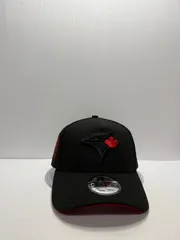 Newera トロントブルージェイズ 40thアニバーサリー 9forty A-FRAME スナップバックキャップ ブラックカラー