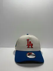 Newera ロサンゼルスドジャース 60thアニバーサリー 9forty A-FRAME スナップバックキャップ ツートンカラー