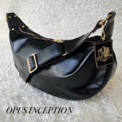 インセプション￼ ホースハイド バナナバッグ 新喜皮革 茶X黒 - メルカリ