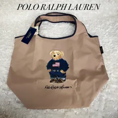 新品！POLO RALPH LAUREN ポロラルフローレン　エコバッグ　ベージュのサムネイル