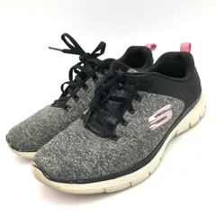 スケッチャーズ FLEX-LITE スニーカー 25cm 149307 グレー 黒