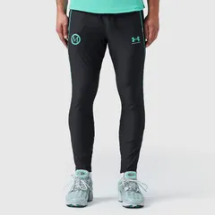 【送料無料・匿名配送】Under Armour アンダーアーマー サッカー x Mansory Challenger パンツ 黒/青 新品 正規品 並行輸入