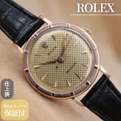 ROLEX PRECISION 8568 Finely Engine-Turned Bezel 10K ゴールド ロレックス プレシジョン ファインリーエンジンターンドベゼル 手巻き 1953年製 点検済 仕上済 【６ヶ月保証】 CH204のサムネイル