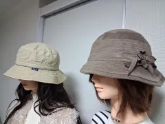 バケットハット ウール 帽子 レディース 2種