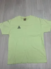 S NIKE acg ロゴ 半袖 Tシャツ 蛍光