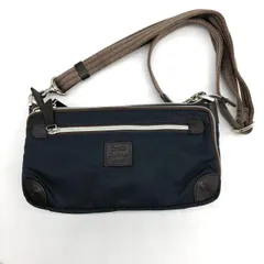 カステロダヴィンチ 新品 多機能 ショルダーバッグ ナイロン ポシェット 濃紺