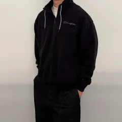チャンピオン ハーフジップ フリース