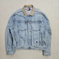 90s トミーヒルフィガー デニム ジャケット L