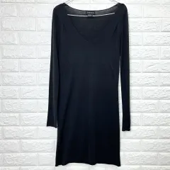 ZADIG&VOLTAIRE ザディグ・エ・ヴォルテール レディース ブラック シルク カシミア ONE PIECE S