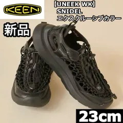 新品 正規品 KEEN キーン UNEEK WK サンダル 23cm ブラック SNIDEL エクスクルーシブカラー 限定
