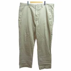 ポロ ラルフローレン POLO RALPH LAUREN 美品 近年モデル POLO CHINO ポロチノ チノパンツ ワークパンツ ノータック ベージュ 42 約XXLサイズ ■GY09 1110