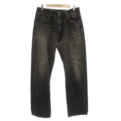 リーバイス レッドループ LEVI'S redloop 510 日本製 03年 デニムパンツ ジーンズ W34L33 スリムテーパード 黒 ブラック /AE IBO86