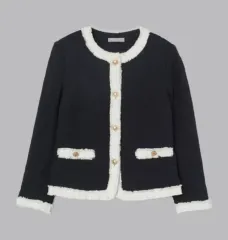 H&M ブークレ ジャケット