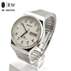 美品 RICOH RIQUARTZ コンビカラー デイデイト 電池交換済 - メルカリ